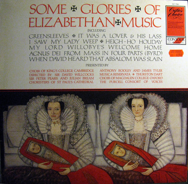 Various - Some Glories Of Elizabethan Music - Used Vinyl Record