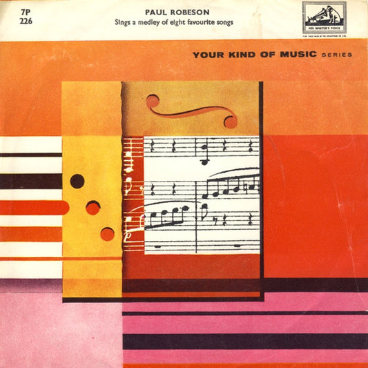 Paul Robeson - Sings A Medley Of Eight Favourite Songs - Used Vinyl