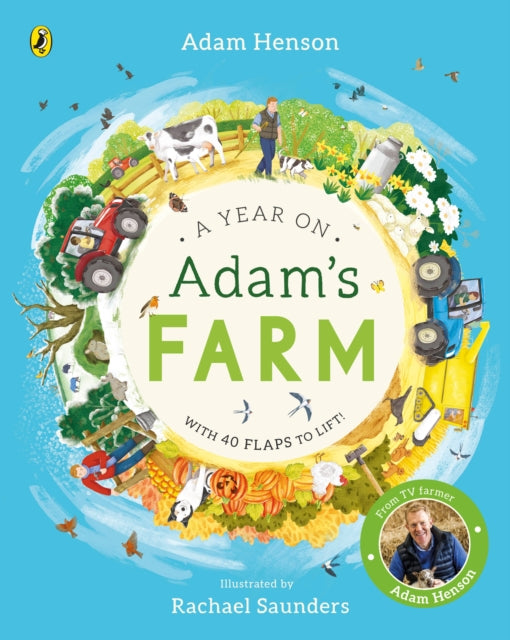 Adam Henson - A Year on Adam's Farm - Board book