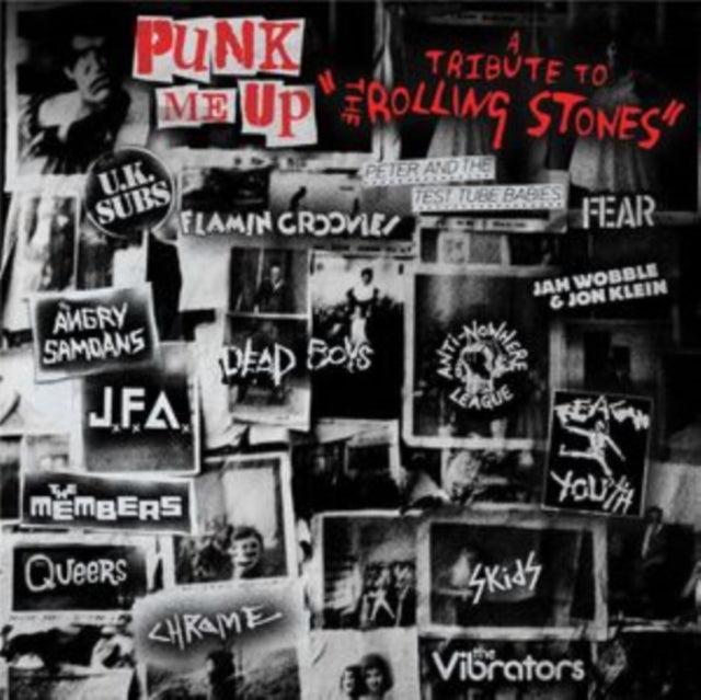 Various Artists - Punk Me Up - A Tribute To The Rolling Stones CD    REL