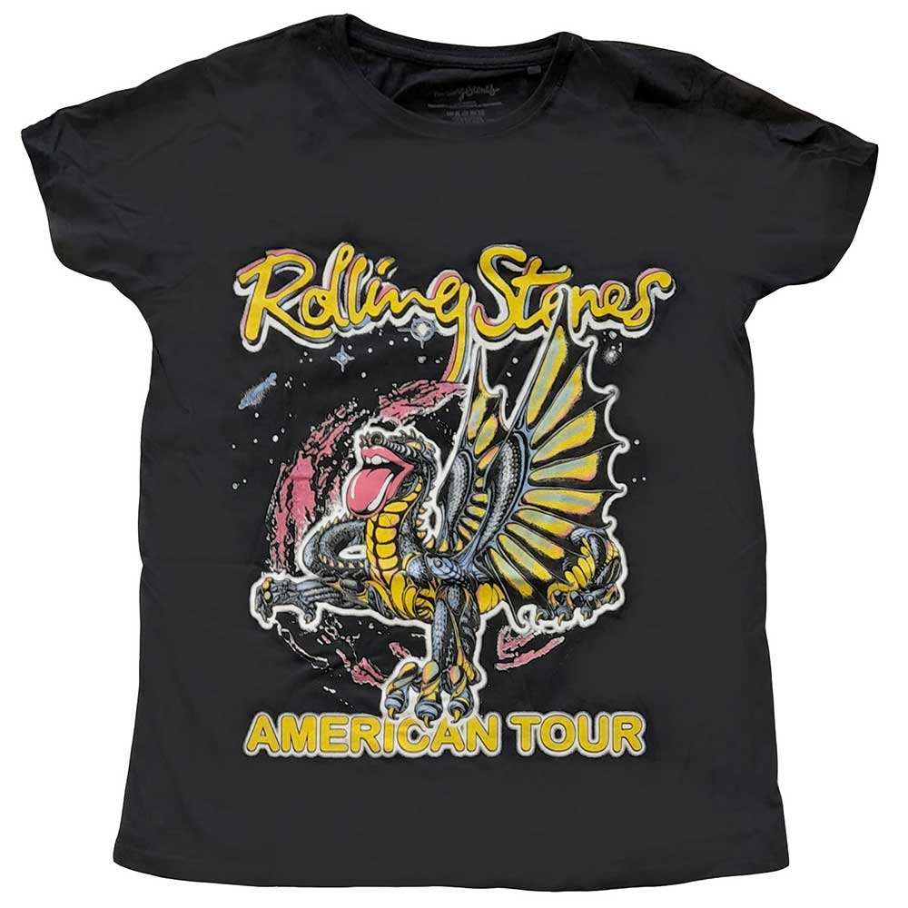 Rolling Stones - tshirt - Ladies - Short Sleeves - Size-14