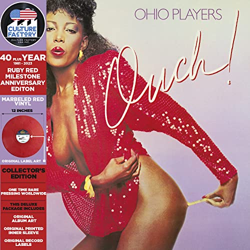 OHIO PLAYERS - OUCH (RED VINYL) - New Vinyl Record