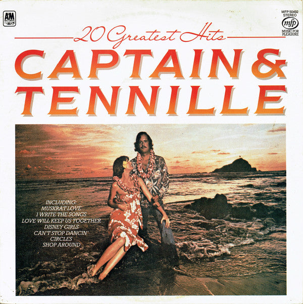 Captain And Tennille - 20 Greatest Hits - Used Vinyl Record