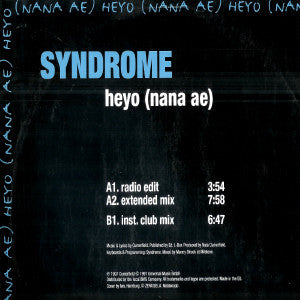 Syndrome - Heyo (Nana Ae) - Used Vinyl Record 12"