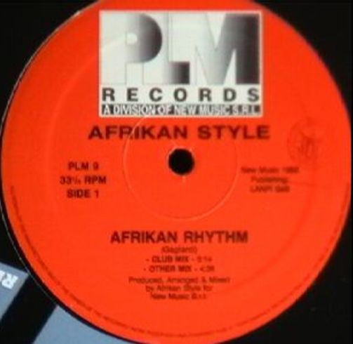 Afrikan Style - Afrikan Rhythm - Used Vinyl Record 12"
