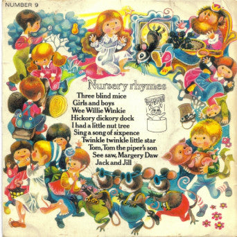 Cynthia Glover - Nursery Rhymes No. 9 - Used Vinyl Record 7"