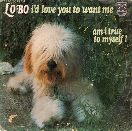 Lobo - I'd Love You To Want Me / Am I True To Myself - Used Vinyl Recor
