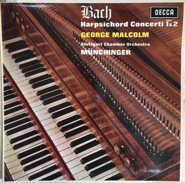 Johann Sebastian Bac - Harpsichord Concerti Nos.1 & 2 - Used Vinyl Re