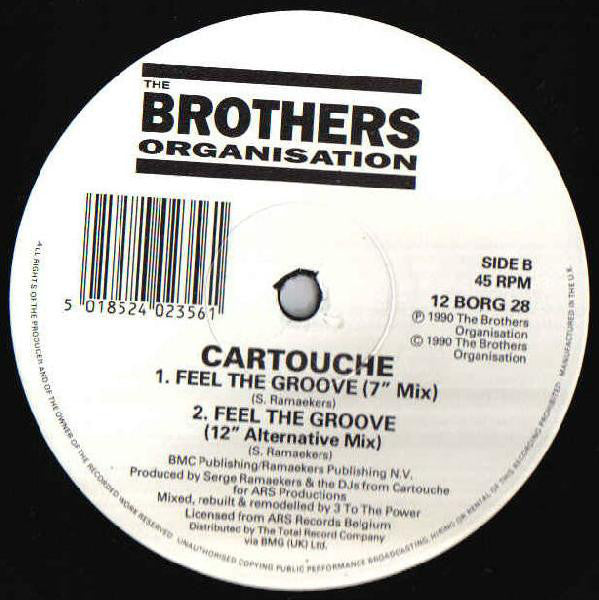 Cartouche - Feel The Groove (3 To The Power Remix) - Used Vinyl Recor