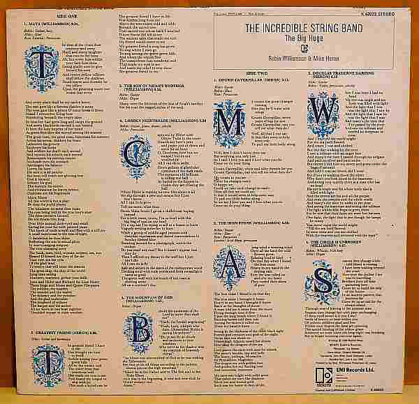 Incredible String Ba - Big Huge - Used Vinyl Record
