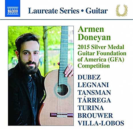 ARMEN DONEYAN - DONEYAN:GUITAR LAUREATE - New CD