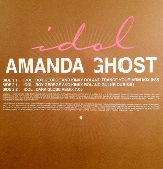 Amanda Ghost - Idol - Used Vinyl Record 12"