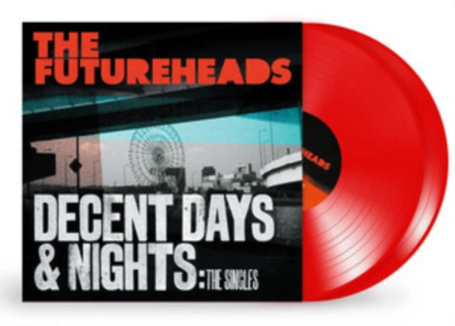 FUTUREHEADS - DECENT DAYS & NIGHTS: THE SINGLES - TRANSPARENT DOUBLE RED
