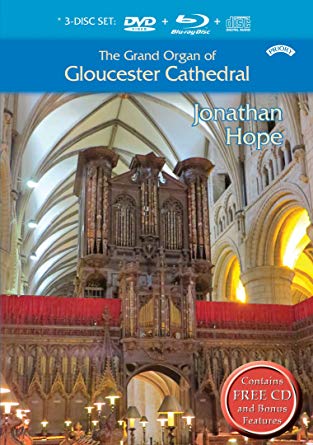 Grand Organ of Gloucester Cathedral - Jonathan Hope - Blu-ray