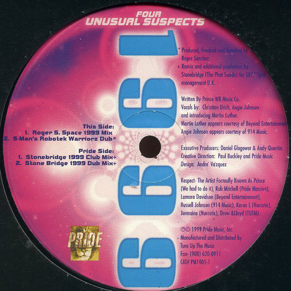 Four Unusual Suspect - 1999 - Used Vinyl Record 12"