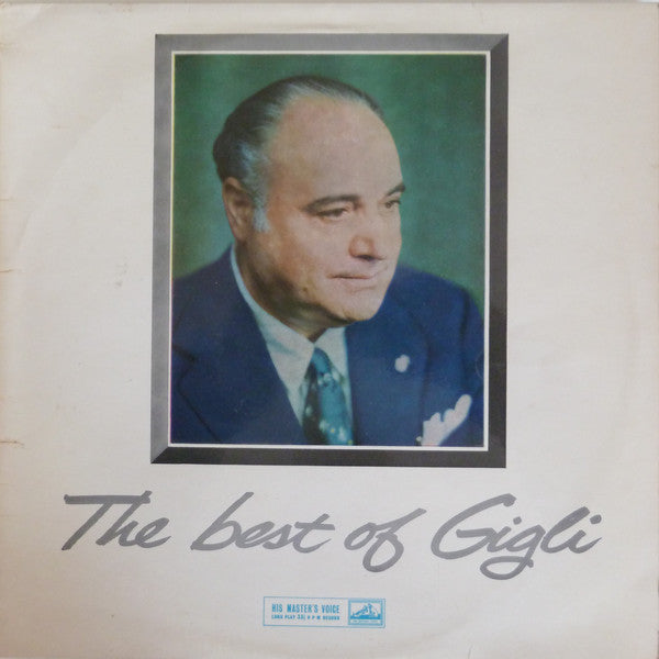 Beniamino Gigli - Best Of Gigli - Used Vinyl Record