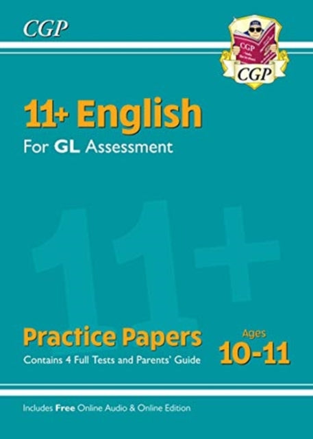 CGP Books - New 11+ GL English Practice Papers - Ages 10-11 (with Pare