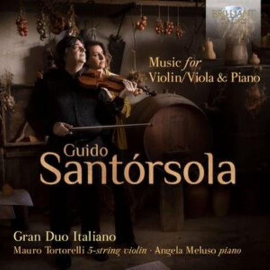 GRAN DUO ITALIANO  M - SANTORSOLA MUSIC FOR VIOLIN/V - CD