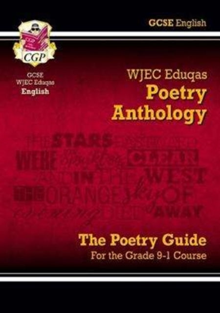 CGP Books - New GCSE English Literature WJEC Eduqas Anthology Poetry G