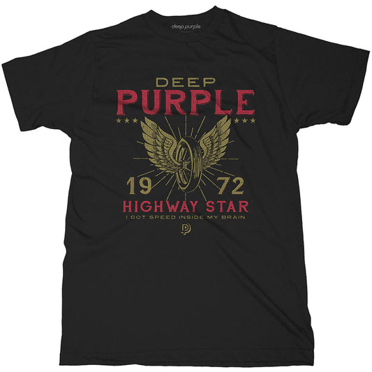 Deep Purple - tshirt - Unisex - Large - Short Sleeves