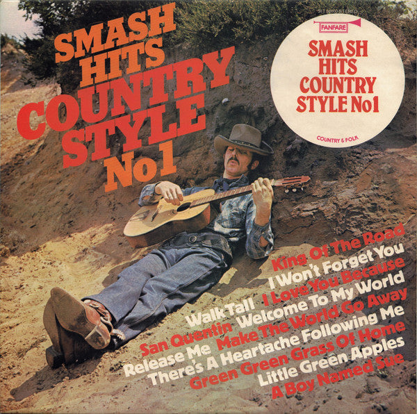 Unknown Artist - Smash Hits Country Style No.1 - Used Vinyl Record