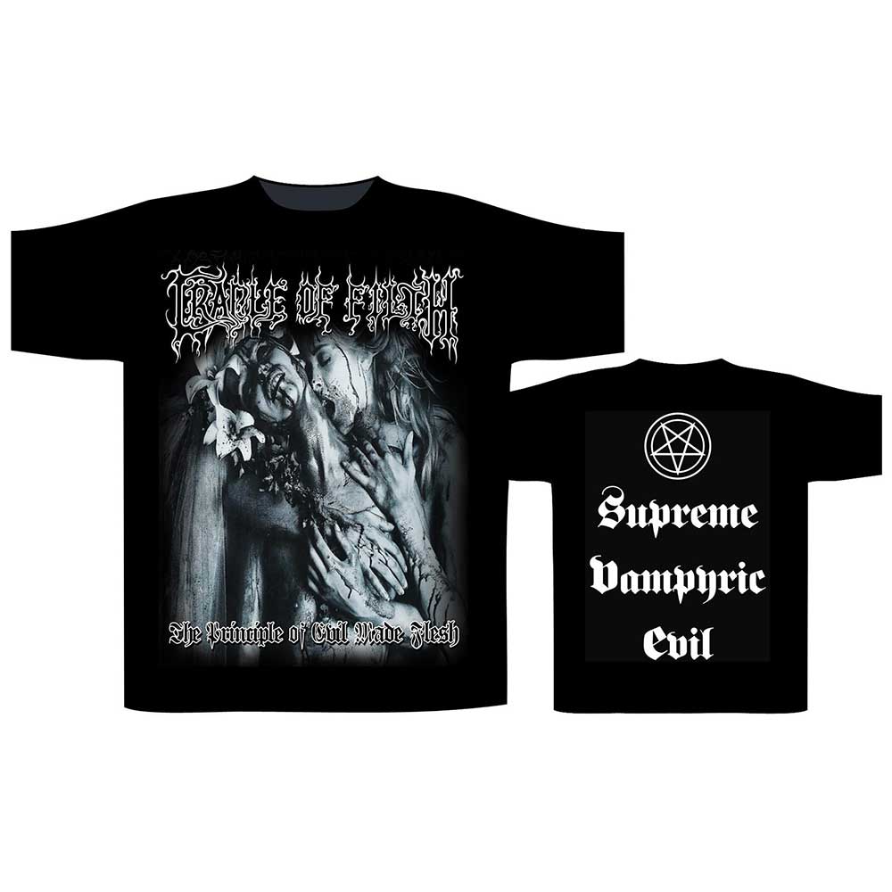 Cradle Of Filth - tshirt - Unisex - Short Sleeves - 2X-Large