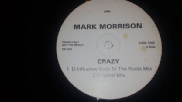 Mark Morrison - Crazy - Used Vinyl Record 12"