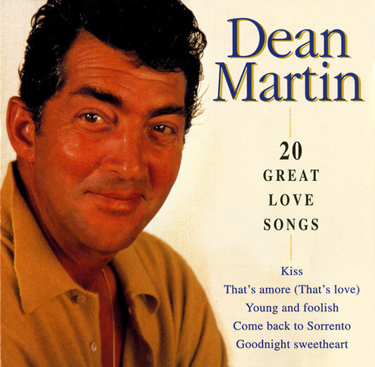 Dean Martin - 20 Great Love Songs - Used CD