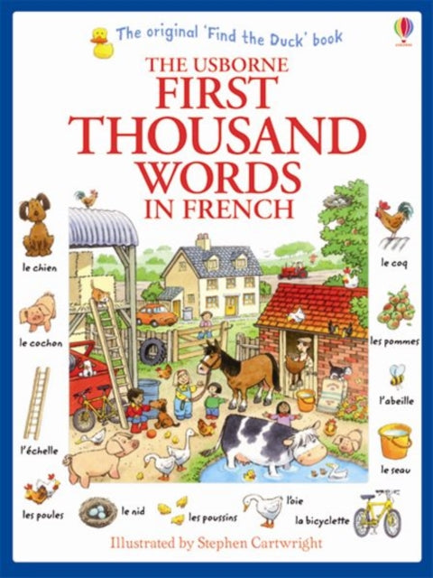 Heather Amery - First Thousand Words in French - Paperback