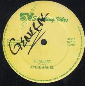 Angie Angel - Di Agony - Used Vinyl Record 12"