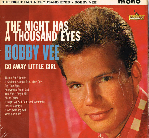 Bobby Vee - Night Has A Thousand Eyes - Used Vinyl Record