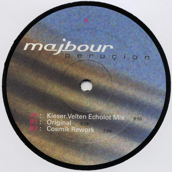 Majbour - Perucion - Used Vinyl Record 12"