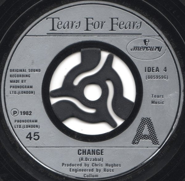 Tears For Fears - Change - Used Vinyl Record 7"
