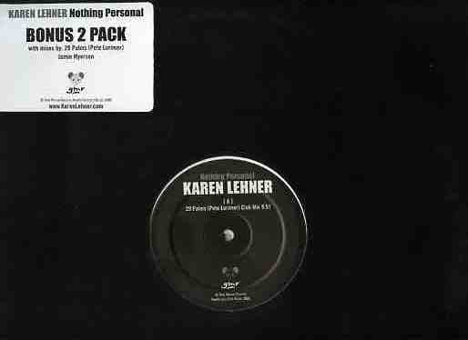 Karen Lehner - Nothing Personal - Used Vinyl Record 12"