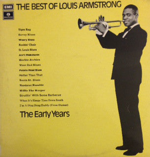 Louis Armstrong - Best Of  - The Early Years - Used Vinyl Record