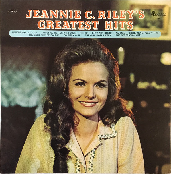 Jeannie C. Riley - 's Greatest Hits - Used Vinyl Record