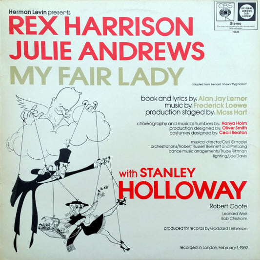 Rex Harrison - My Fair Lady - Used Vinyl Record
