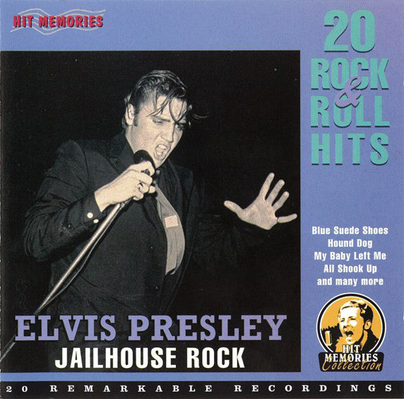 Elvis Presley - Jailhouse Rock  (20 Rock & Roll Hits) - Used CD