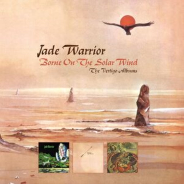 JADE WARRIOR - BORNE ON THE SOLAR WIND - THE VERTIGO ALBUMS 3CD CLAMSHEL