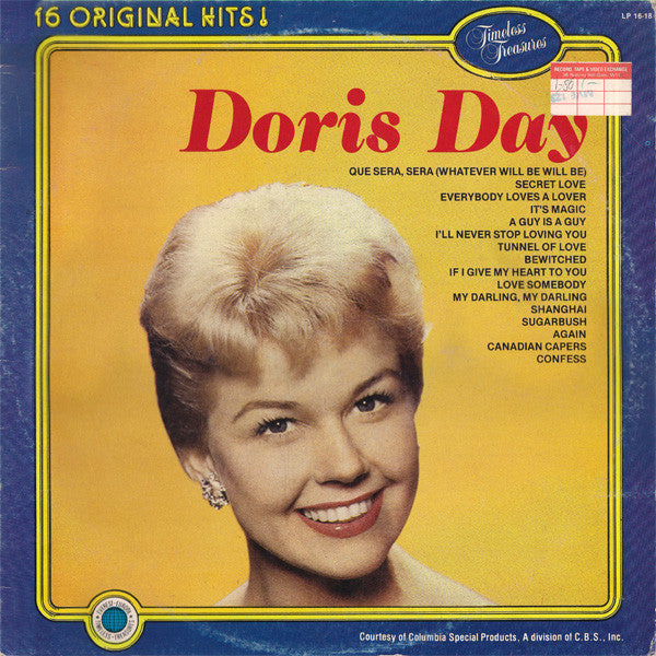 Doris Day - 16 Original Hits! - Used Vinyl Record