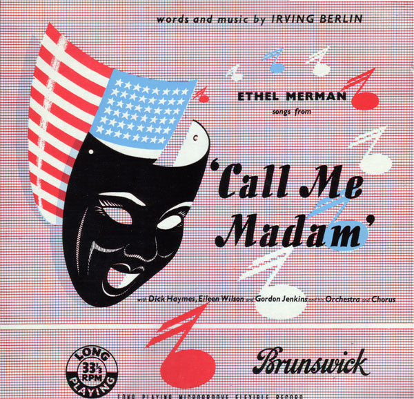 Ethel Merman - Songs From Call Me Madam - Used Vinyl Record
