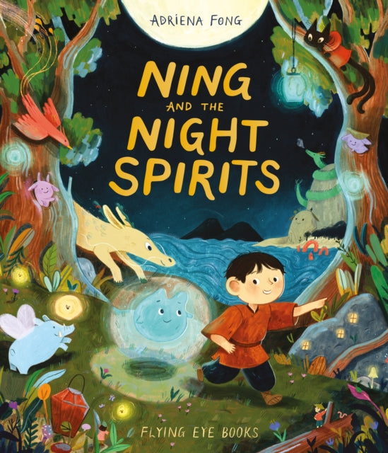 Adriena Studied Illu - Ning and the Night Spirits - New Hardback