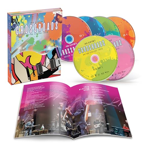 Eric Clapton - Crossroads Guitar Festival 202 - New BLURAY Mixed produc