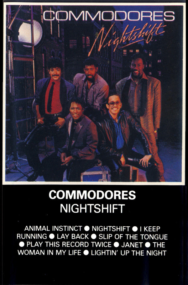 Commodores - Nightshift - Used Cassette