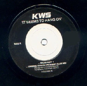 K.W.S. - It Seems To Hang On - Used Vinyl Record 7"