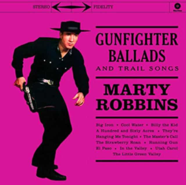 MARTY ROBBINS - GUNFIGHTER BALLADS & TRAIL SONGS - Vinyl Record