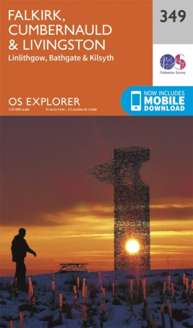 Ordnance Survey - Falkirk, Cumbernauld and Livingstone : 349 - New She