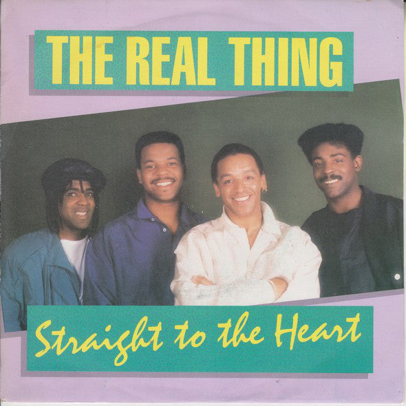 Real Thing - Straight To The Heart - Used Vinyl Record 7"