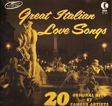 Various - Great Italian Love Songs - Used Vinyl Record