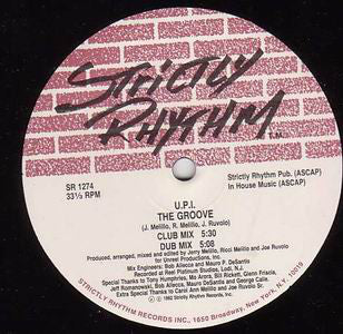 UPI - Groove / She's A Freak - Used Vinyl Record 12"
